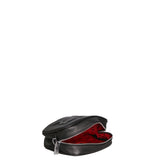 Borsa a Tracolla in Dollaro Leather Nero