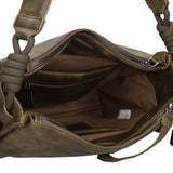 Borsa a tracolla CUSTO - Verde scuro