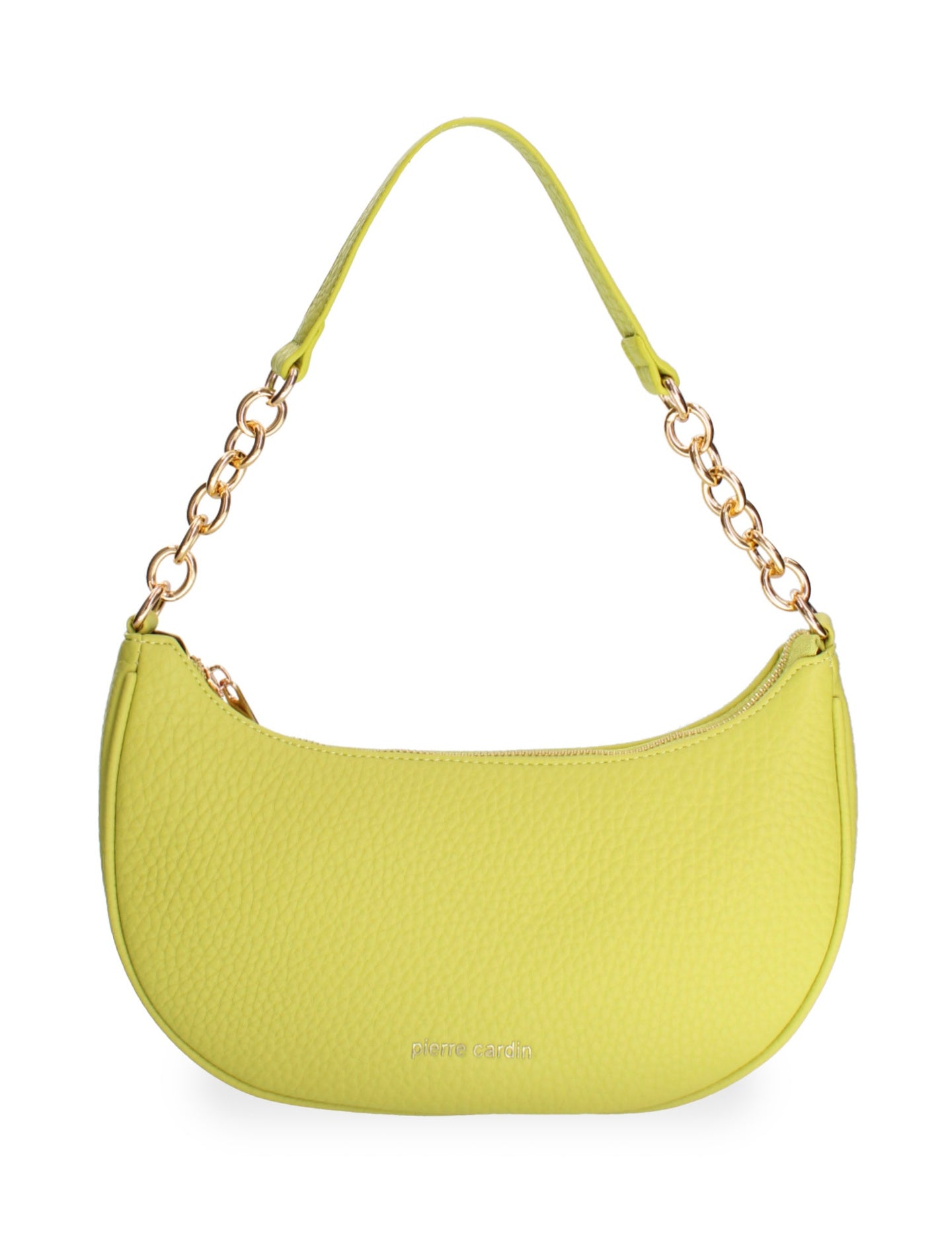 Borsa a Spalla in Pelle Vegana Verde Pierre Cardin