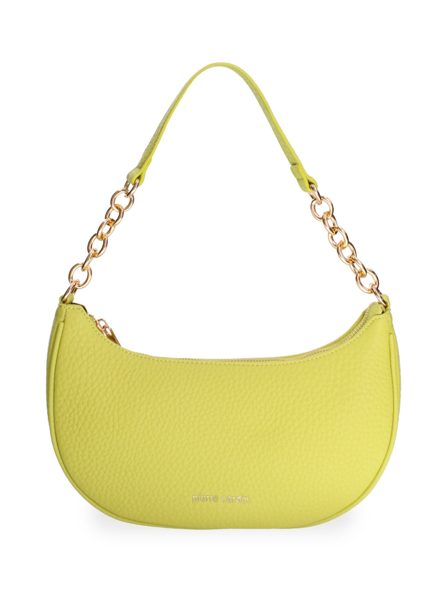 Borsa a Spalla in Pelle Vegana Verde Pierre Cardin