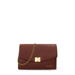 Borsa a Tracolla in Pelle Vegana Marrone Pierre Cardin