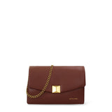 Borsa a Tracolla in Pelle Vegana Marrone Pierre Cardin