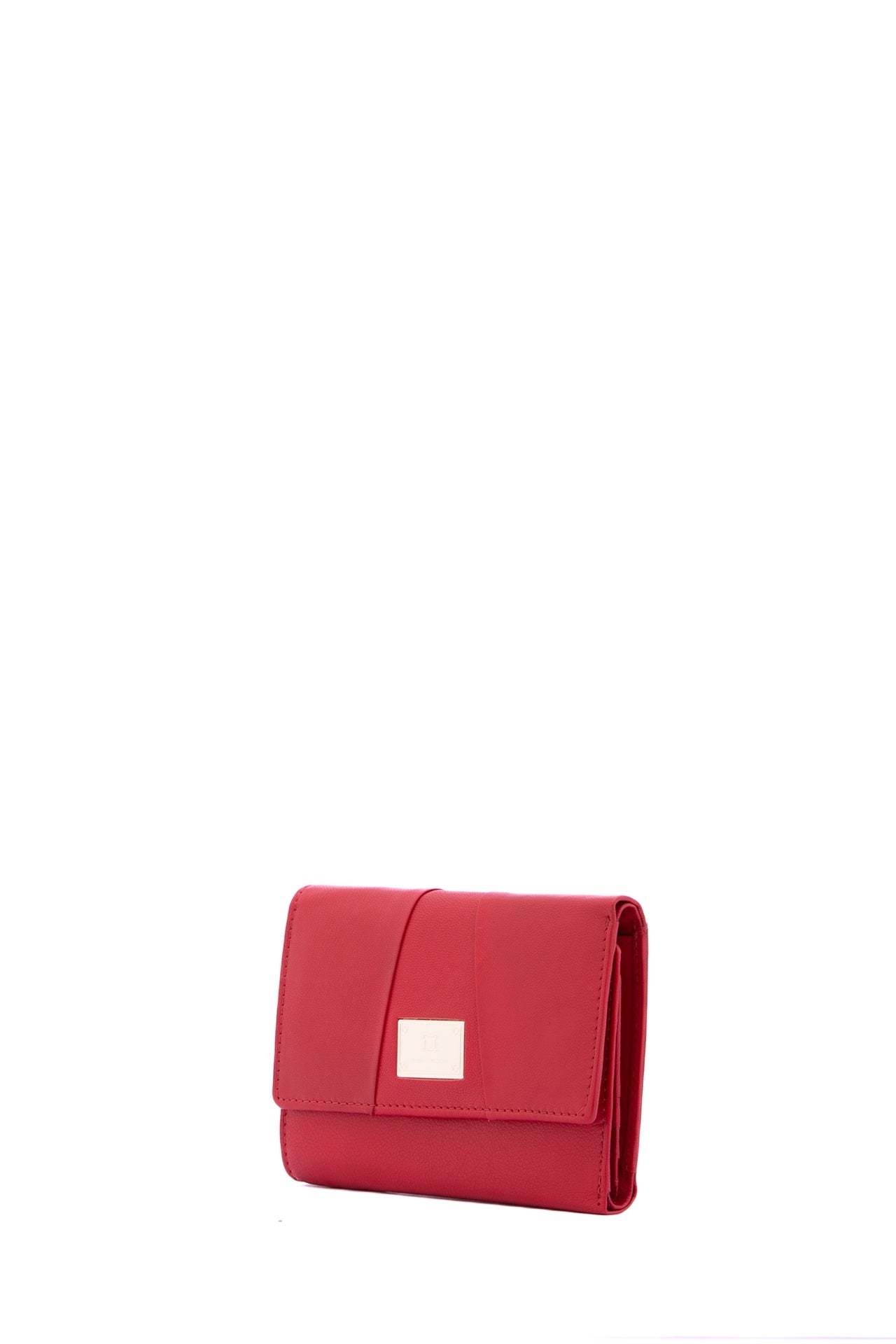 Portafoglio in Pelle Vegana Rosso