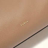 Borsa a Spalla in Pelle Sabbia