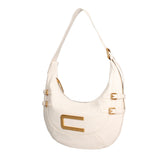 Borsa a spalla CUSTO - Bianco