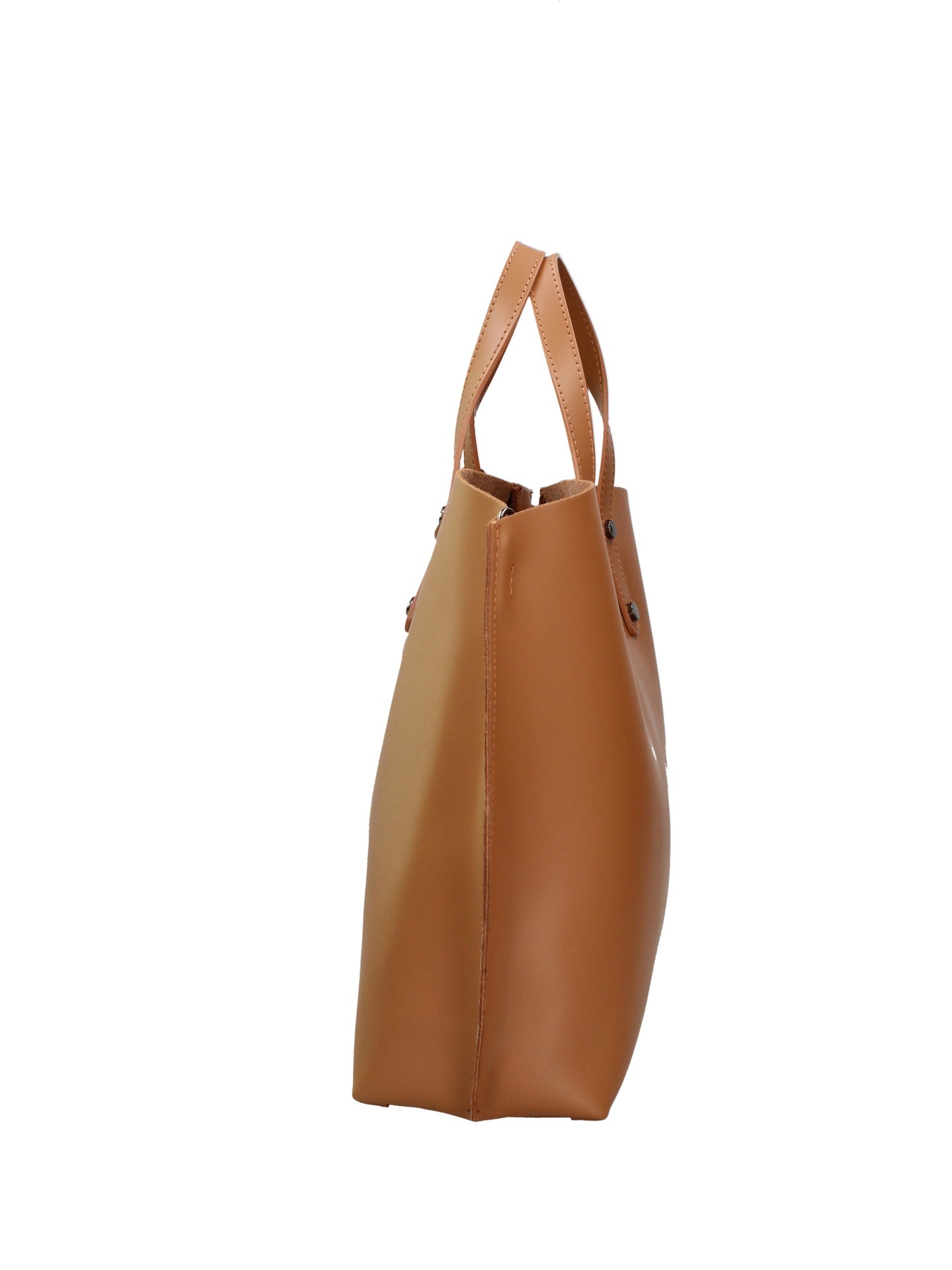 Borsa a Mano in Ruga Leather Cognac