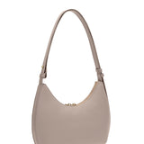 Borsa a Spalla in Pelle Taupe