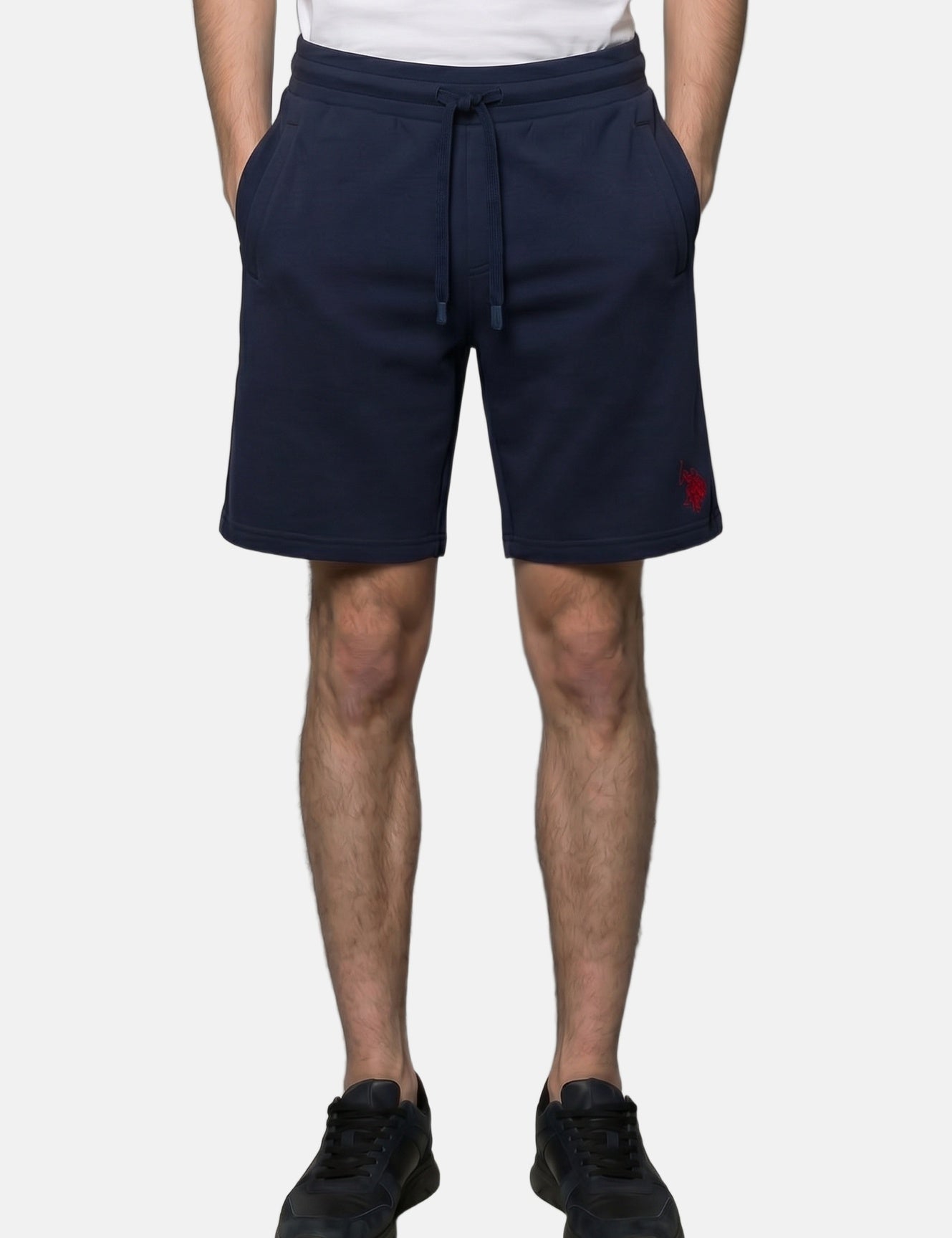 Pantaloncino in Cotone Blu Navy U.S. POLO ASSN.