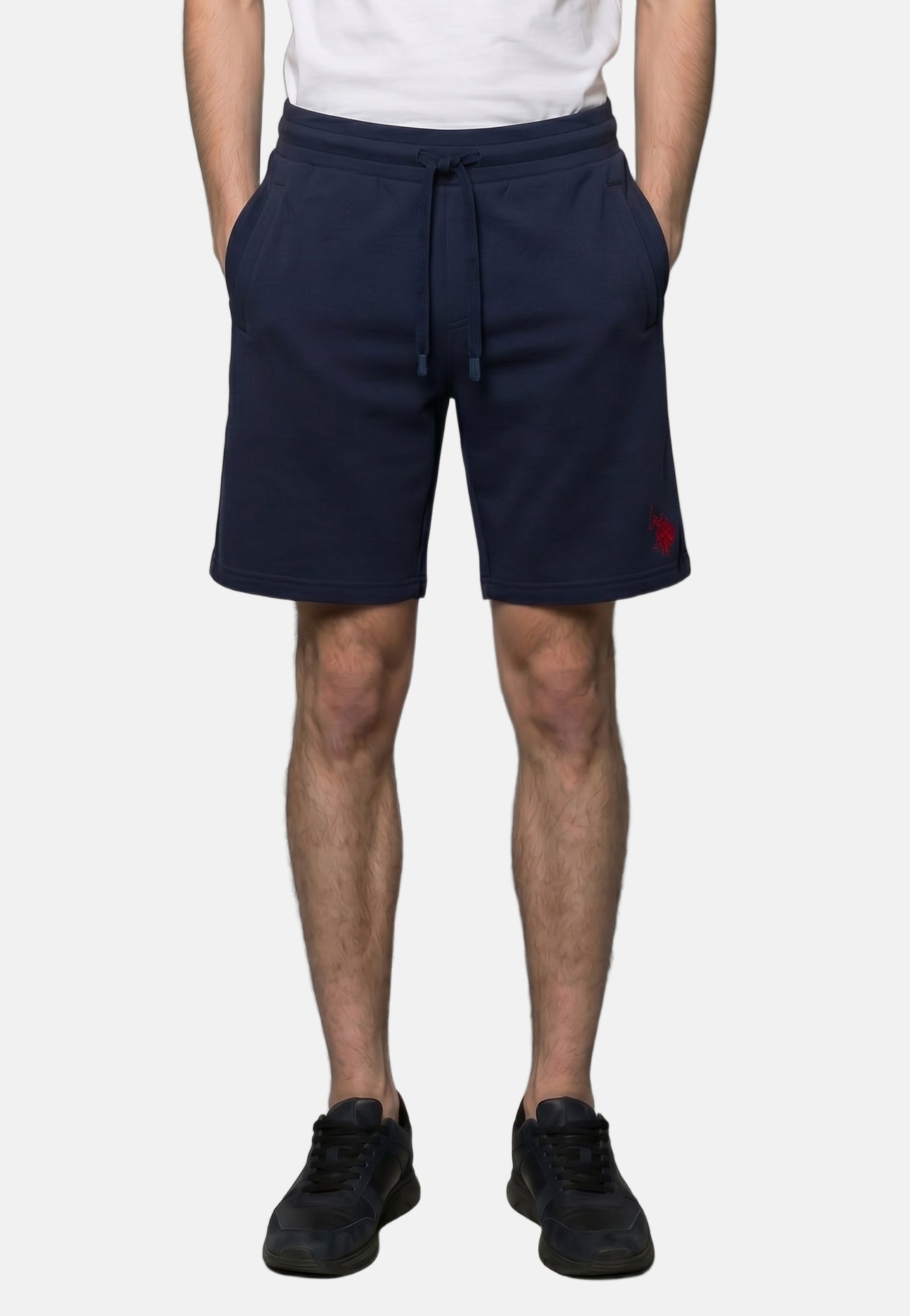 Pantaloncino in Cotone Blu Navy U.S. POLO ASSN.