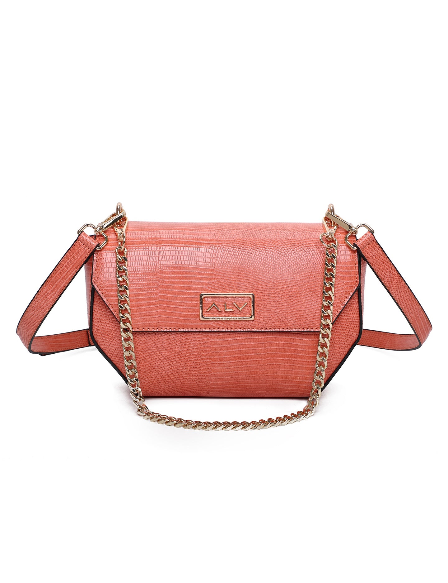 Borsa A Tracolla da donna ALV - Arancione