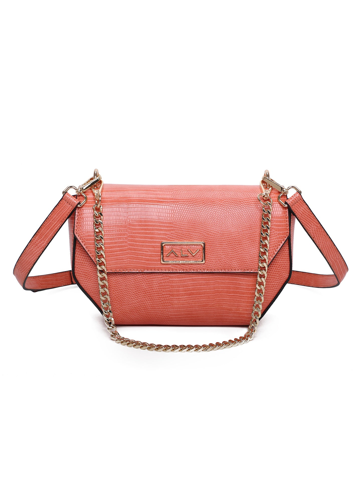 Borsa A Tracolla da donna ALV - Arancione