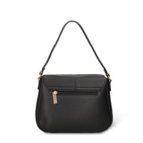 Borsa a Spalla in Pelle Vegana Nero