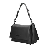 Kit borsa a spalla più tracolla CUSTO - Nero