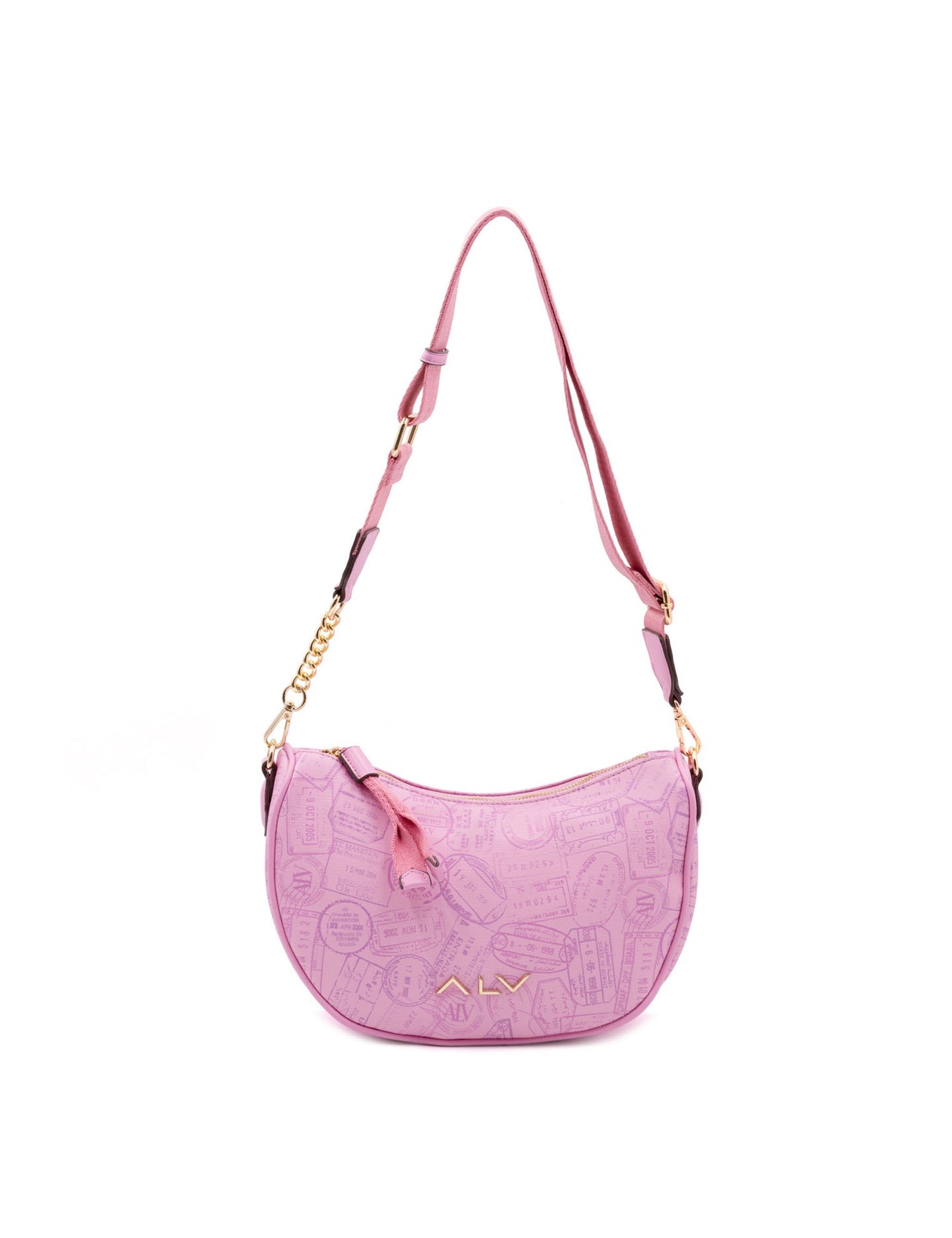 Borsa A Spalla da donna ALV - Rosa