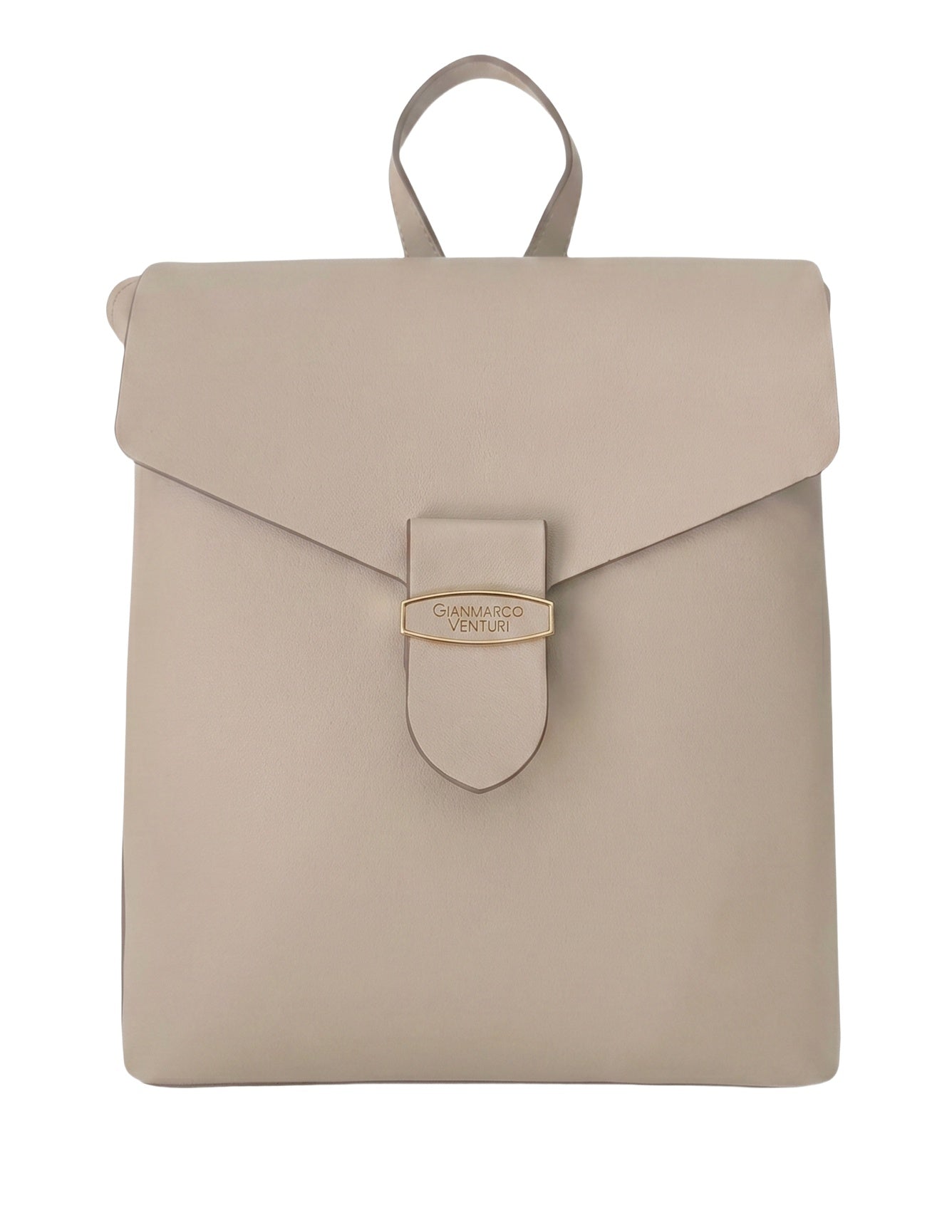 Zaino in Pelle Vegana Beige GianMarco Venturi