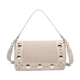 Borsa a Tracolla in Pelle Vegana Beige
