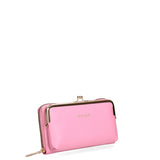 Portafoglio Donna in Pelle Vegana Rosa