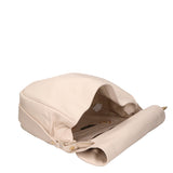 Borsa a Spalla in Vera Pelle Beige