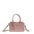 Borsa a Bauletto in Vera Pelle Malva Pierre Cardin