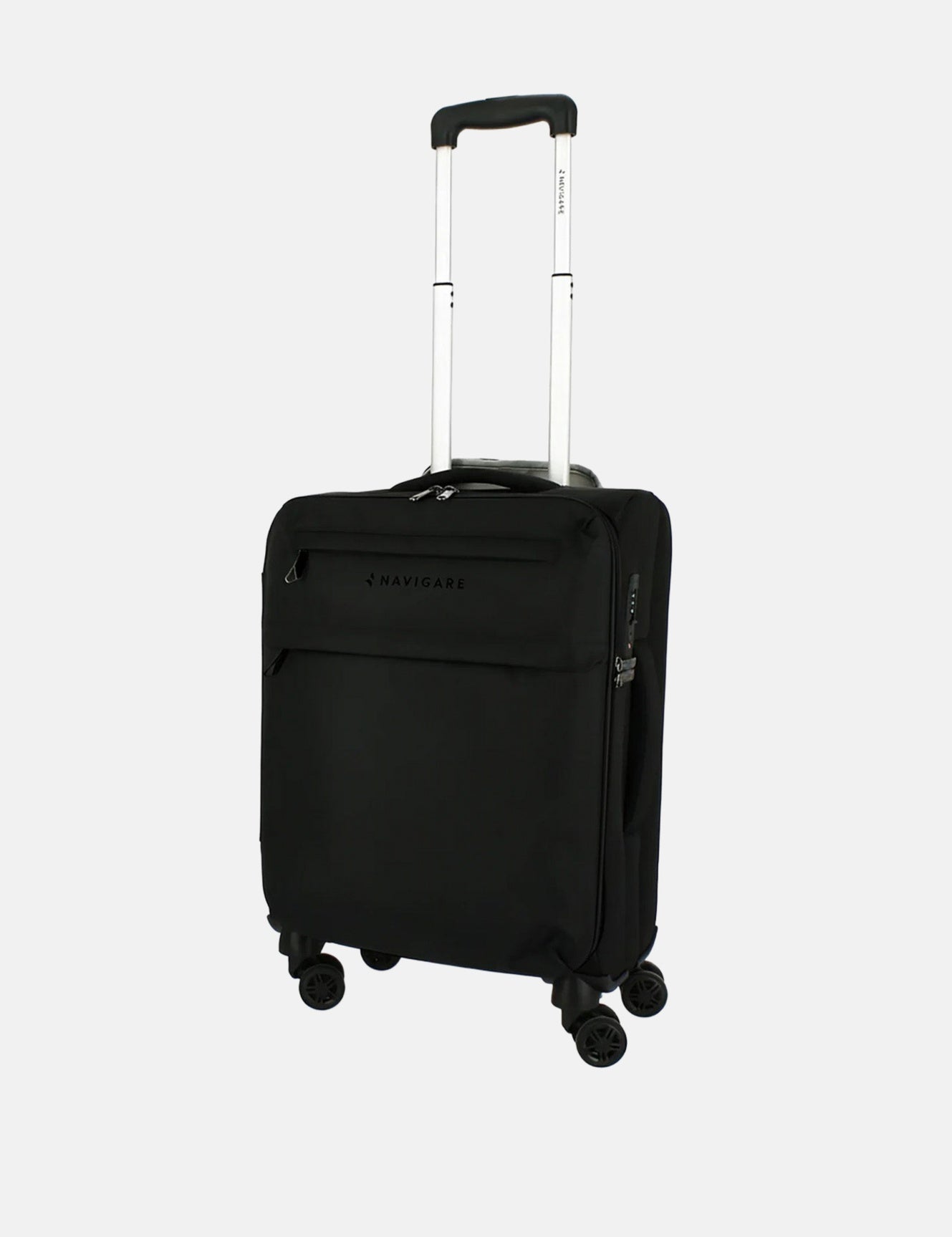Borsa shopper in Poliestere Nero