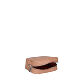 Borsa a Tracolla in Dollaro Leather Rosa