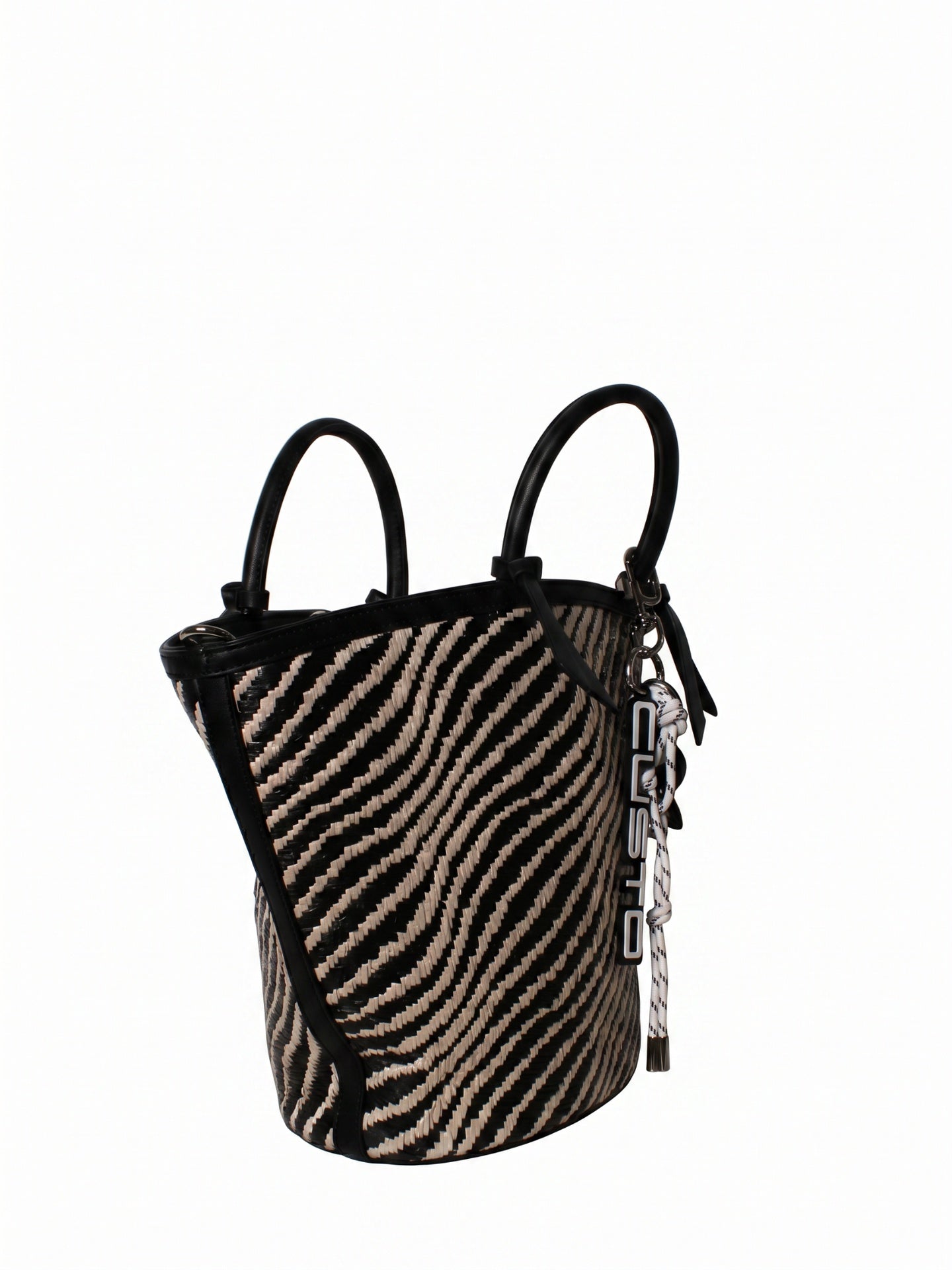 Borsa a Mano in Pelle Vegana Bianco