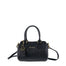 Borsa a Bauletto in Vera Pelle Nero Pierre Cardin