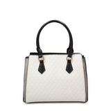 Borsa a Mano in Pelle Vegana Bianco