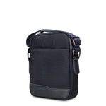 Borsa a Tracolla in 100% Pu Vegan Leather Blu