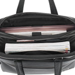 Borsa a Mano in Vera Pelle Nero