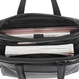 Borsa a Mano in Vera Pelle Nero