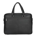 Borsa a Mano in Vera Pelle Nero
