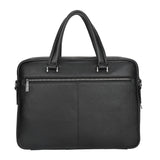 Borsa a Mano in Vera Pelle Nero