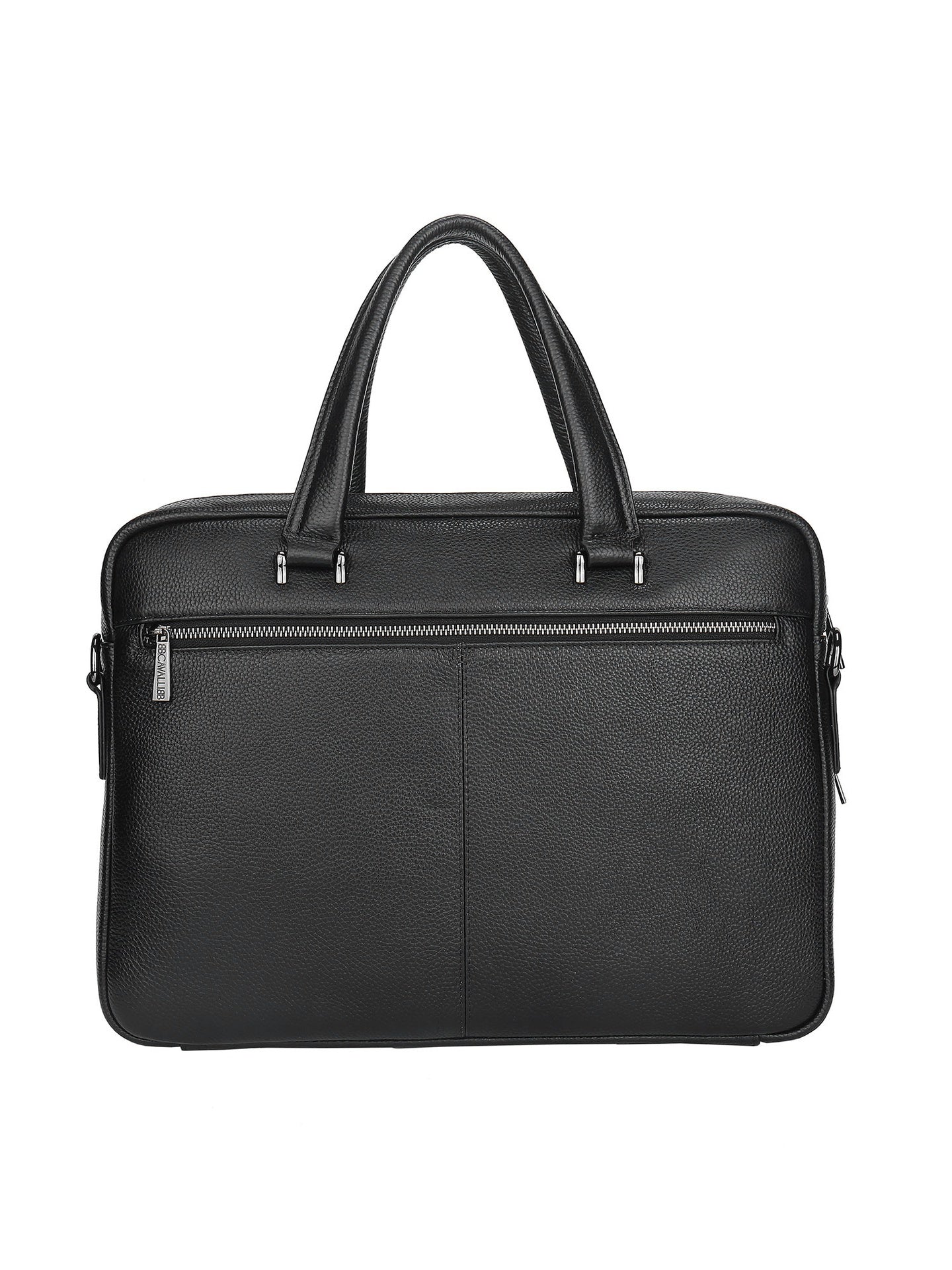 Borsa a Mano in Vera Pelle Nero
