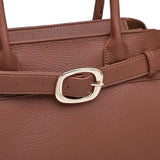 Borsa a Tracolla in Poliestere Marrone
