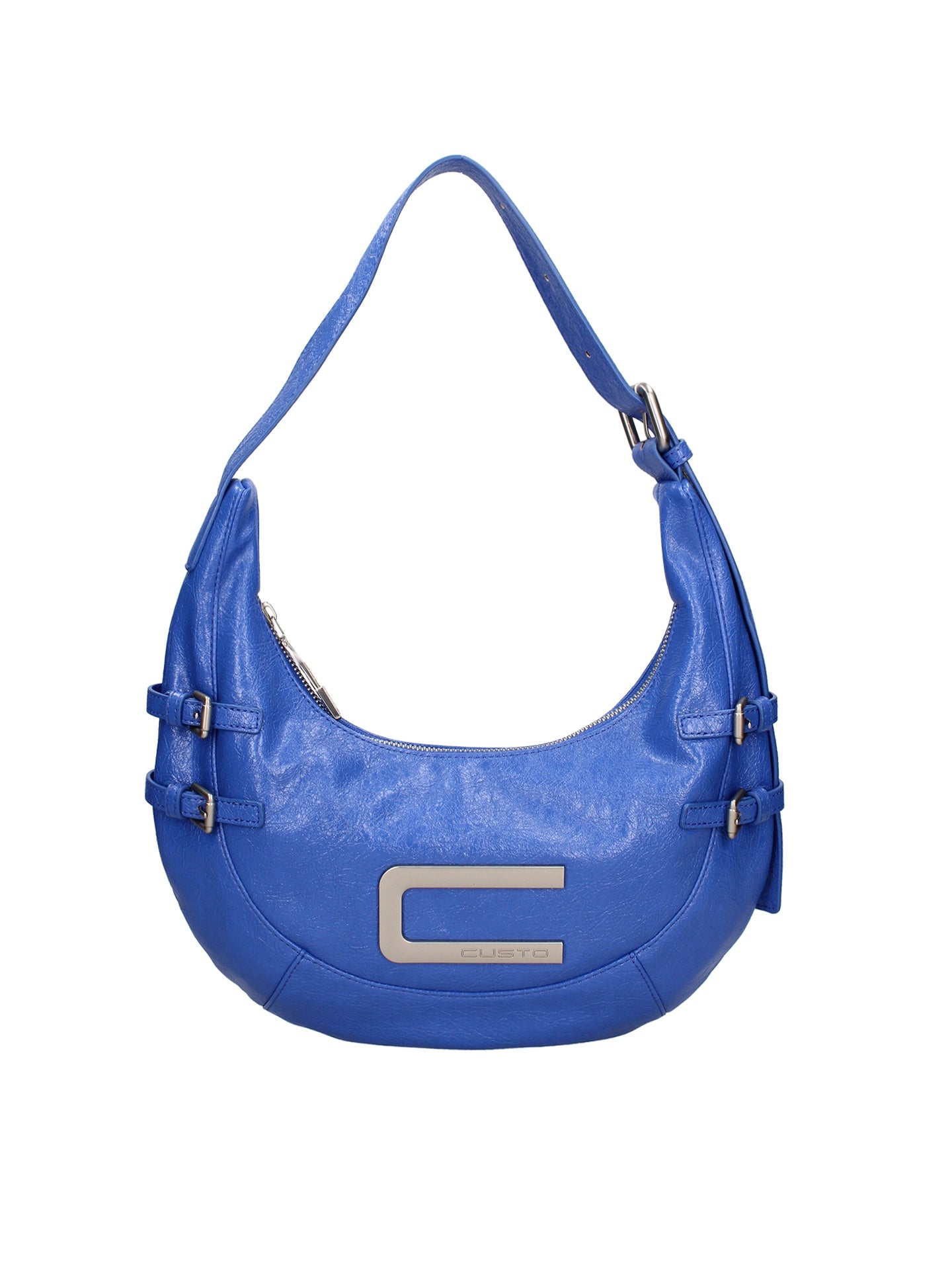 Borsa a spalla CUSTO - Bluette