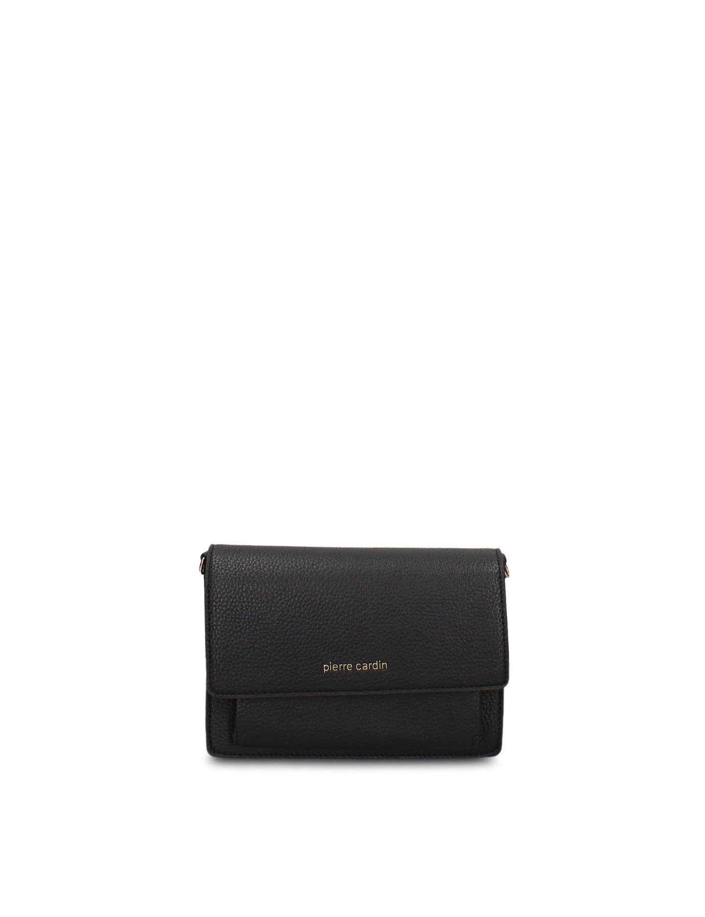 Borsa a Tracolla in Pelle Vegana Nero Pierre Cardin