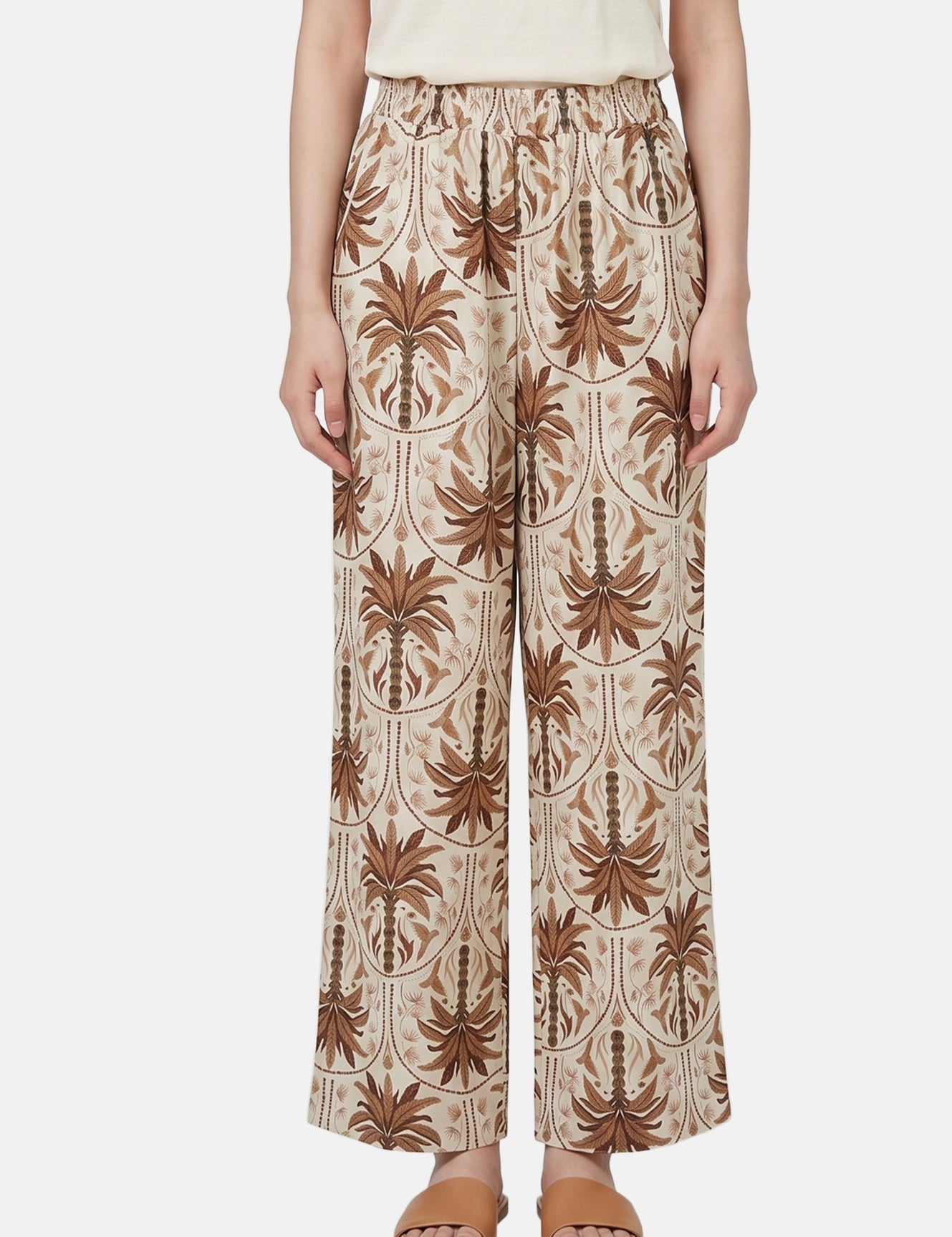 Vestito in Viscosa Taupe Roberta Rossi