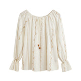 Vestito in Cotone Beige