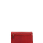 Portafoglio in Vera Pelle Rosso