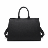 Borsa Shopper in Pelle Vegana Nero