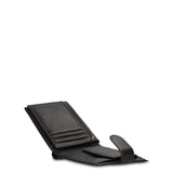 Portafoglio Uomo in Vera Pelle Nero