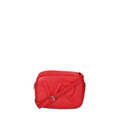Borsa a Tracolla in Dollaro Leather Rosso
