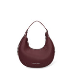 Borsa a Spalla in Pelle Vegana Bordeaux Pierre Cardin