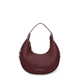 Borsa a Spalla in Pelle Vegana Bordeaux Pierre Cardin
