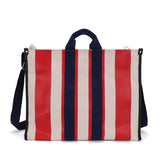 Borsa Shopper da donna ALV - Blu Scuro