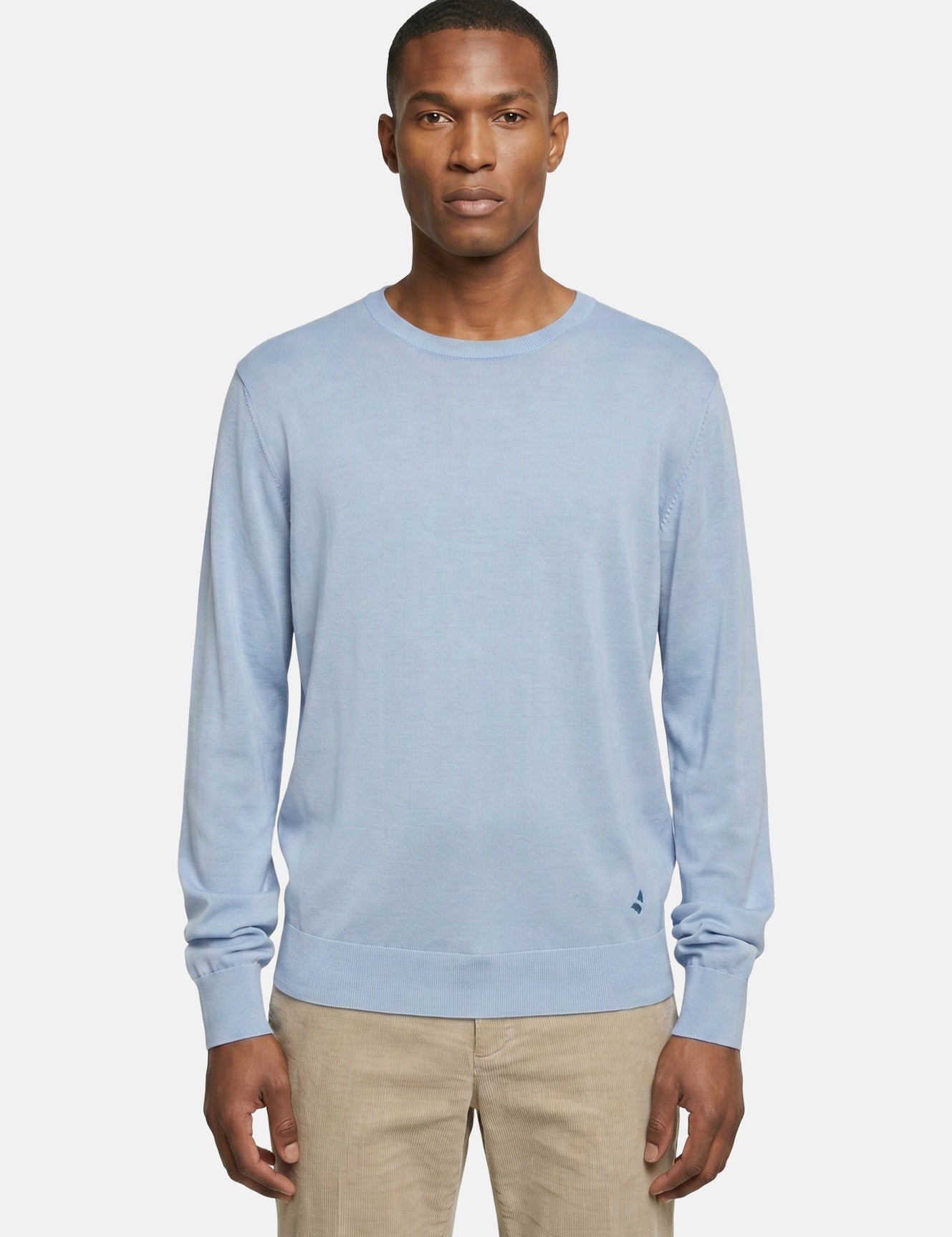 T-shirt in Cotone Grigio Chiaro Navigare
