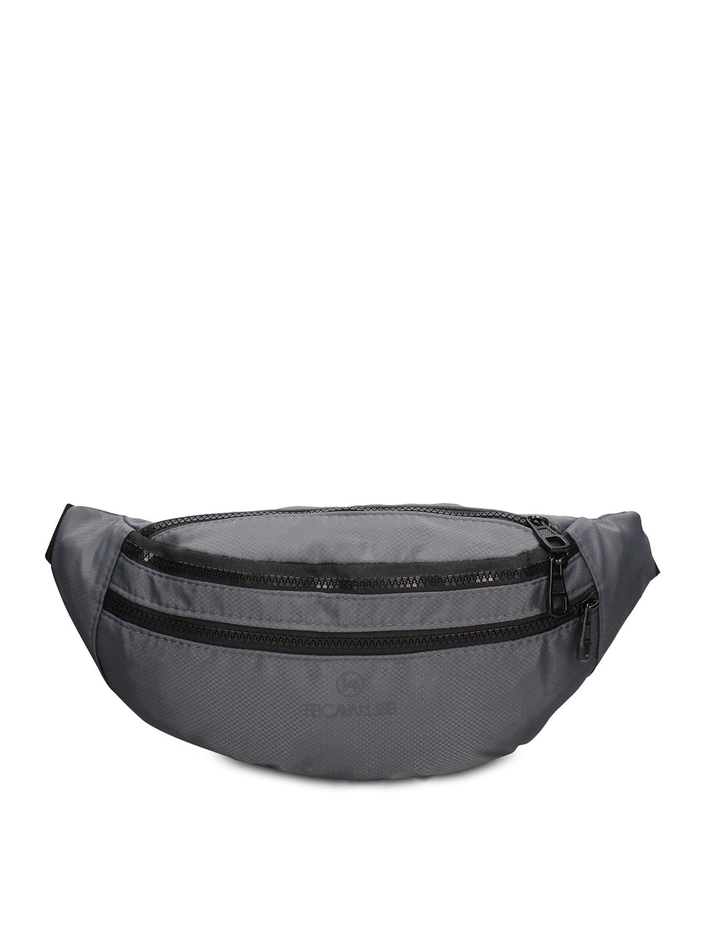 Marsupio in 100% Pu Vegan Leather Grigio