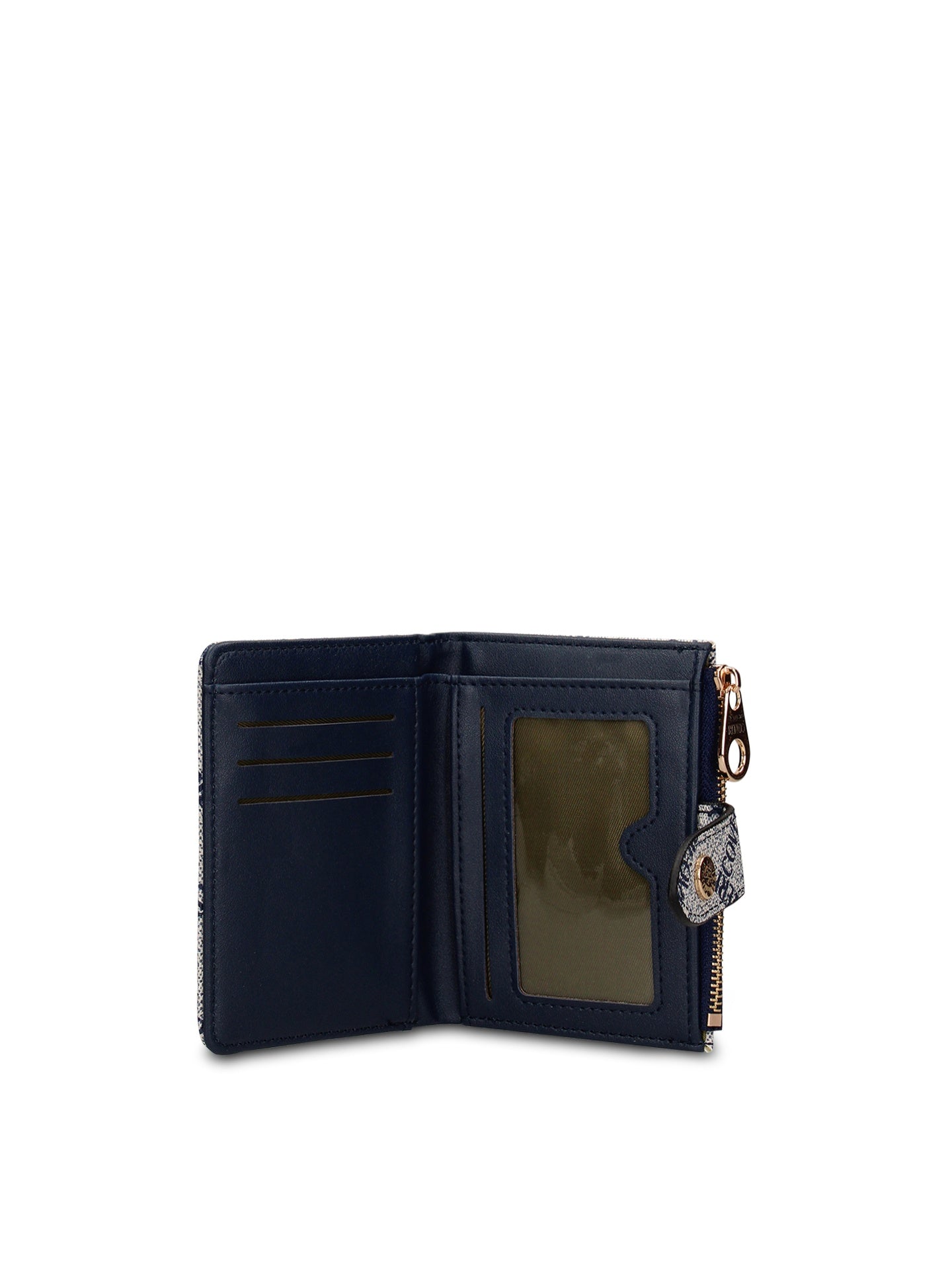 Portafoglio in Pelle Vegana Blu