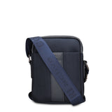 Borsa a Tracolla in 100% Pu Vegan Leather Blu